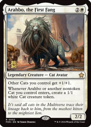 Arahbo, the First Fang