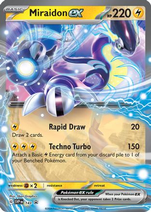 SV: Scarlet & Violet Promo Cards Miraidon ex #143