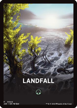 Landfall Theme Card