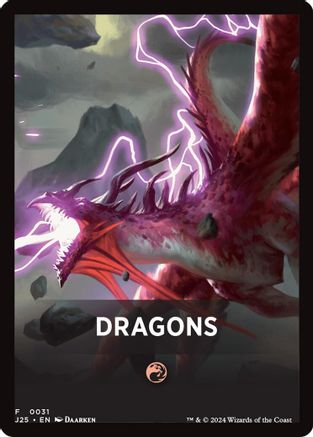 Dragons Theme Card