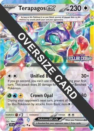 Jumbo Cards Terapagos ex #128