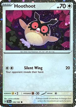 Miscellaneous Cards & Products Hoothoot - 126 (Cosmos Holo) #126