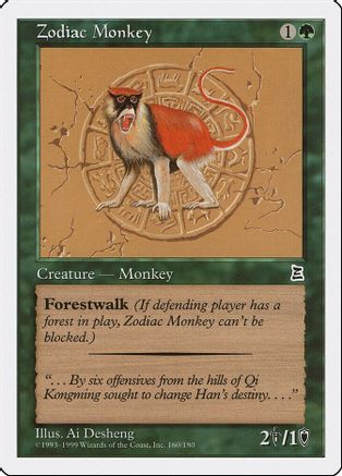 Zodiac Monkey