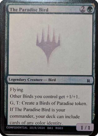 The Paradise Bird