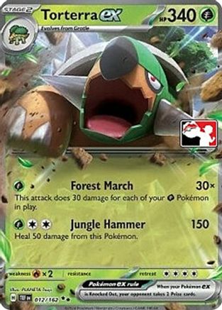 Prize Pack Series Cards Torterra ex #012