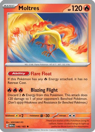 Deck Exclusives Moltres #146