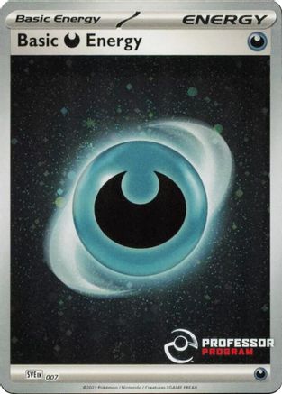 Darkness Energy 7 Mega Evolution Energy Pokémon card