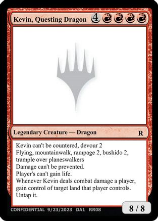 Kevin, Questing Dragon