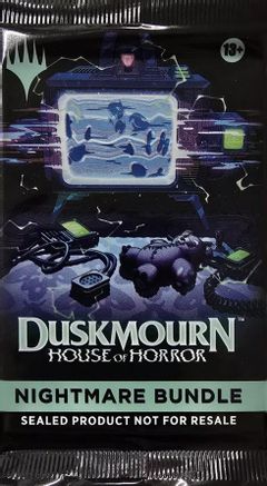Duskmourn House of Horror Nightmare Bundle Booster