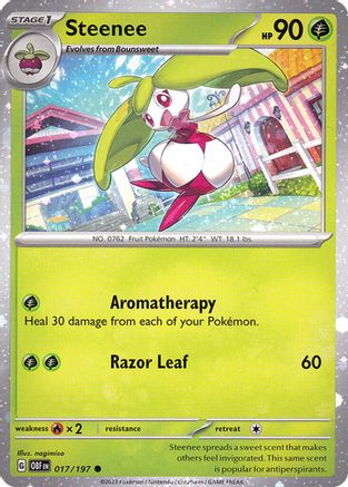 Miscellaneous Cards & Products Steenee - 017/197 (Cosmos Holo) #017