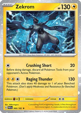 Miscellaneous Cards & Products Zekrom - 066/182 (Cosmos Holo) #066