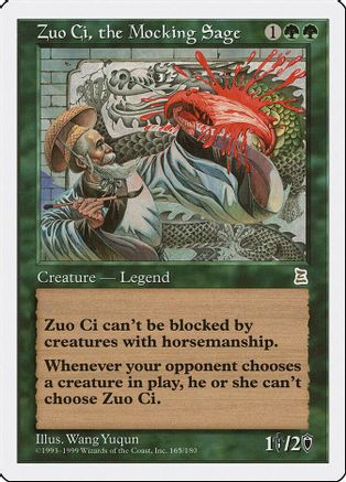 Zuo Ci, the Mocking Sage