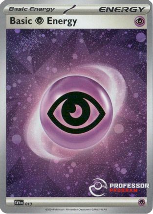 Professor Program Promos Psychic Energy (2024) #005