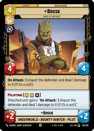 Bossk - Hunt By Instinct