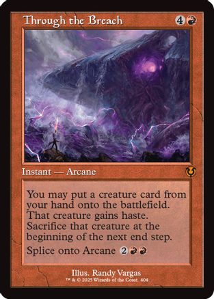 Through the Breach (Retro Frame)