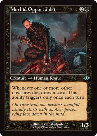 Morbid Opportunist (Retro Frame)