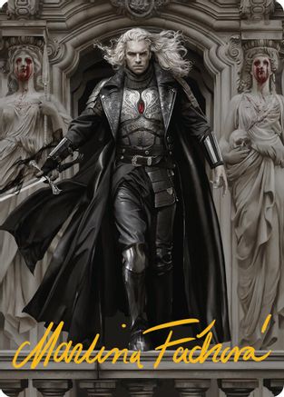 Sorin, Imperious Bloodlord Art Card (Gold-Stamped Signature)