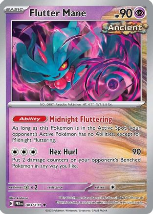SV: Prismatic Evolutions Flutter Mane #043
