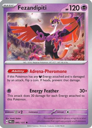SV: Prismatic Evolutions Fezandipiti #045