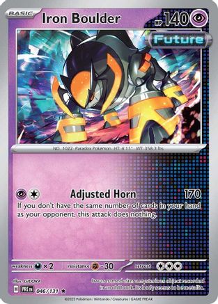 SV: Prismatic Evolutions Iron Boulder #046