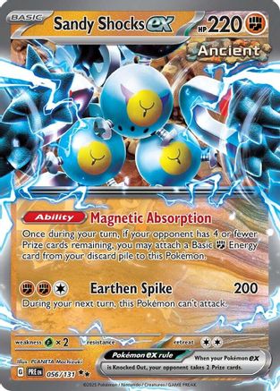 SV: Prismatic Evolutions Sandy Shocks ex #056