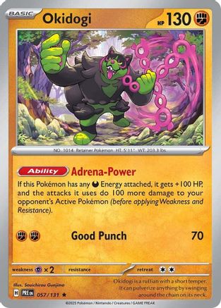 SV: Prismatic Evolutions Okidogi #057