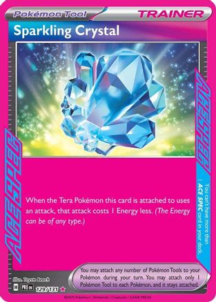SV: Prismatic Evolutions Sparkling Crystal #129