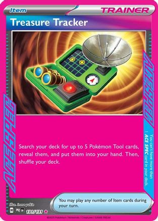 SV: Prismatic Evolutions Treasure Tracker #131