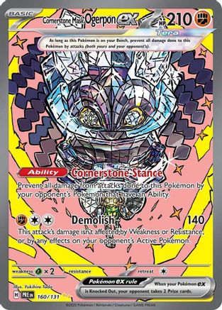 Cornerstone Mask Ogerpon ex - 160/131