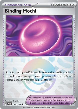 SV: Prismatic Evolutions Binding Mochi (Poke Ball Pattern) #095
