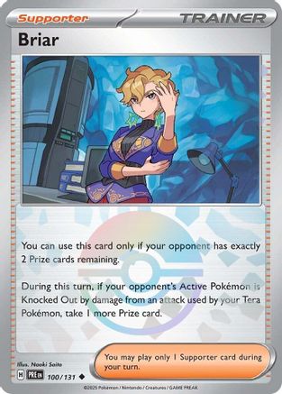 SV: Prismatic Evolutions Briar (Poke Ball Pattern) #100