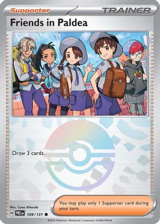 SV: Prismatic Evolutions Friends in Paldea - 109/131 (Poke Ball Pattern) #109