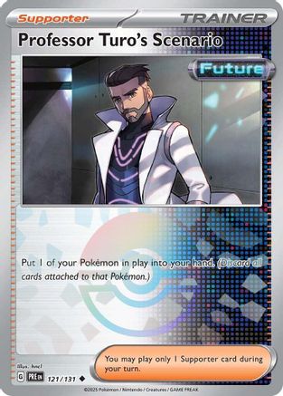 SV: Prismatic Evolutions Professor Turo's Scenario (Poke Ball Pattern) #121