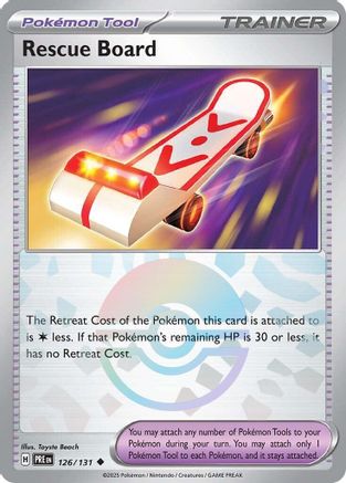 SV: Prismatic Evolutions Rescue Board (Poke Ball Pattern) #126