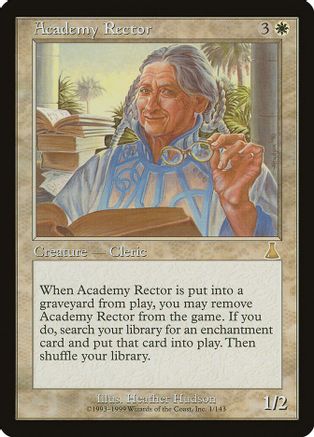 Academy Rector - Urza's Destiny - Magic: The Gathering