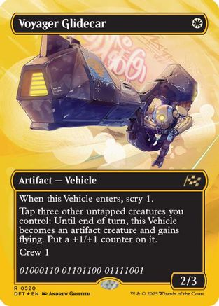 Voyager Glidecar (Borderless) (First-Place Foil)