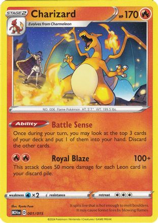 McDonald's Promos 2024 Charizard #001