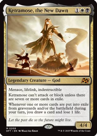 Ketramose, the New Dawn