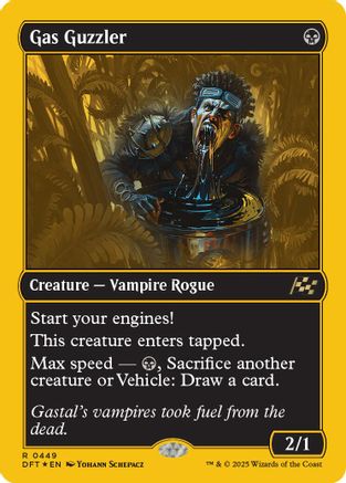 Gas Guzzler (First-Place Foil)