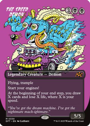 The Speed Demon (Borderless)