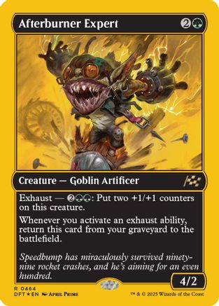 Afterburner Expert (First-Place Foil)