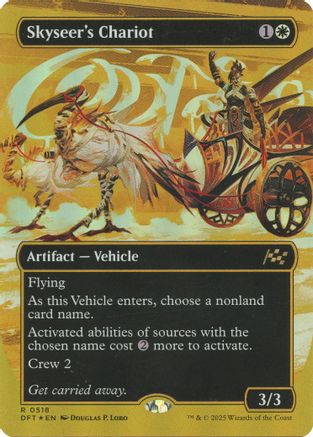 Skyseer's Chariot (Borderless) (First-Place Foil)