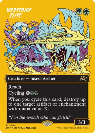 Webstrike Elite (Borderless) (First-Place Foil)