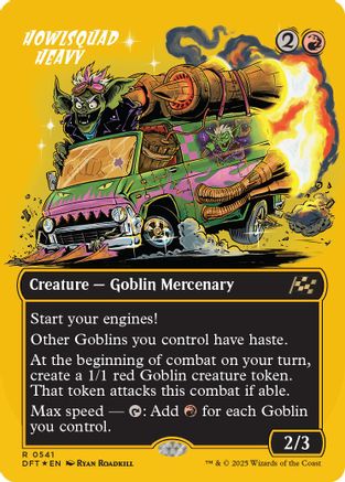Howlsquad Heavy (Borderless) (First-Place Foil)