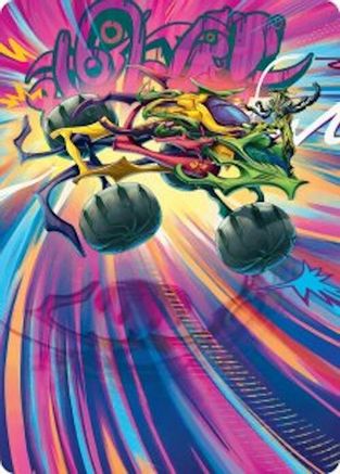Thunderous Velocipede Art Card