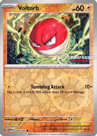 Voltorb 100 Mega Evolution Energy Pokémon card