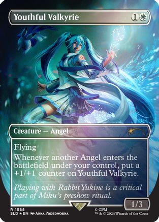 Youthful Valkyrie (Rainbow Foil)