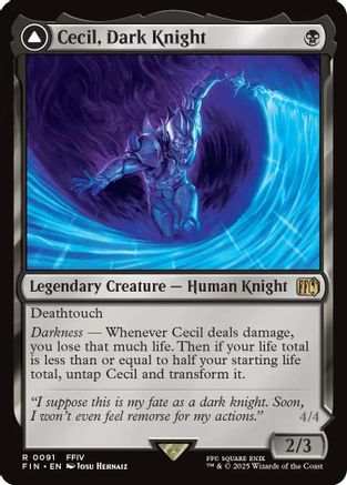 Cecil, Dark Knight