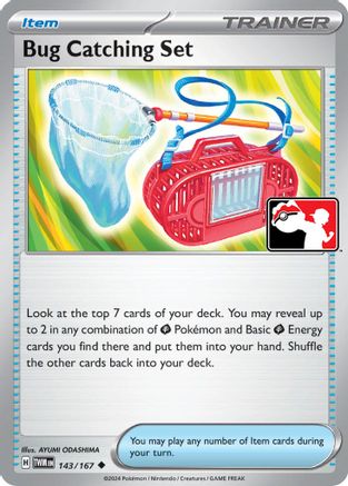 Prize Pack Series Cards Bug Catching Set #143