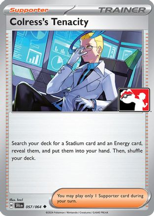 Prize Pack Series Cards Colress's Tenacity #057